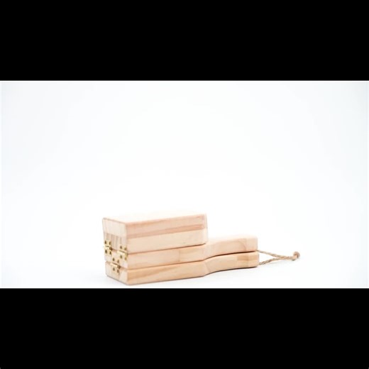 video, Mini Wooden Tostones & Plantain Press, 2-in-1 Smasher Mold For Crispy Green Plantains, Ban...