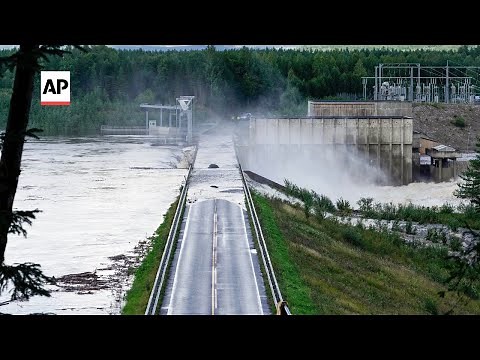 Dam in Norway partially bursts due to floods