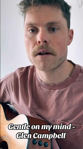 Gentle on my mind #glencampbell #cover #acousticcover #acoustic #singer #oldies #guitarcover