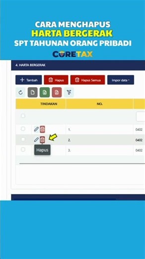 How to Write Off Movable Assets at the End of the Tax Year in Coretax #tax #annualtax #coretax