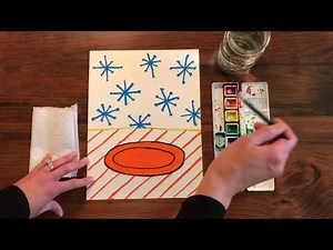 3D Winter Mug —Art Video Tutorial!