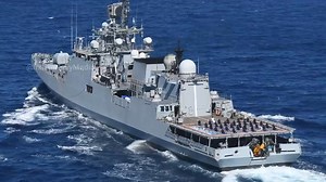 33K views · 1.9K reactions | #IDY2025 律‍♂️ On this #InternationalDayOfYoga, #IndianNavy embraces "Yoga for One Earth, One Health" — weaving yoga into life at sea and ashore; upholding the spirit of balance, unity and wellbeing. ⚓ #YogaForWellbeing #IndianNavyYoga #FitIndia | Indian Navy | Facebook