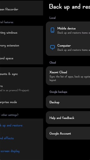 factory reset safe data settings