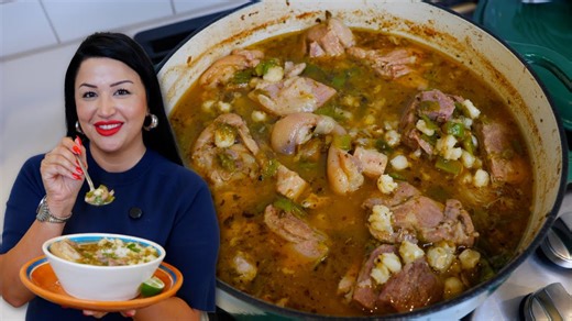How to make authentic chile verde pozole at home