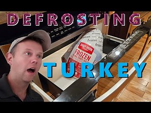 How to Defrost a FROZEN Turkey FAST! also Best Way to Thaw Turkey & Season it.