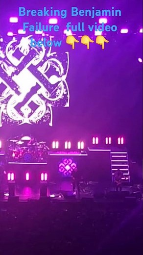 Breaking Benjamin- Failure Live !! Target Center Minneapolis