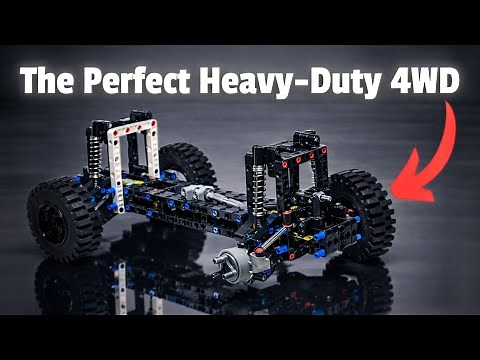 How to Build a Strong 4WD Suspension with LEGO Technic