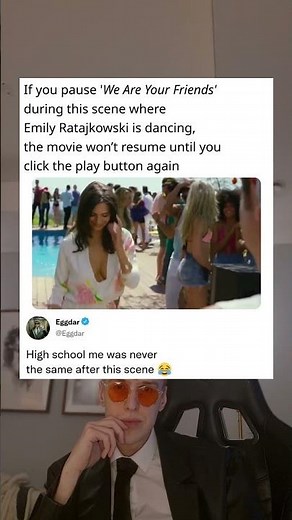 If you pause 'We Are Your Friends' during this scene where Emily Ratajkowski is dancing, the movie