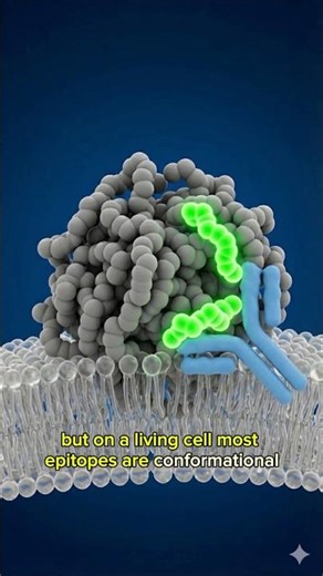 The 3D Truth About Antibodies 🧬 #biotech #science #biology