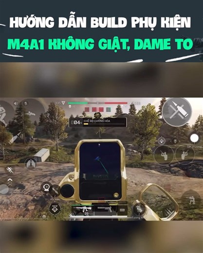 Build M4A1 không giật, dame to #deltafoce #deltaforcegame #deltaforcemobile #deltaforcevn #gamehay