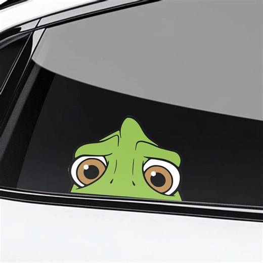 Pascal Pixar Peeker Sticker,funny Tangled Peeking Car Window Decal, Bumper Waterproof Vinyl Sticker, Pack Stickers D2HV29 - Etsy