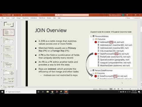 SQL JOIN Syntax with AdventureWorks Example