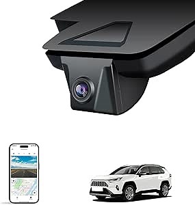 Front 4K Dash Cam for 2022-2025 Toyota RAV4 LE Limited SE Adventure XLE XSE (Model B)(with Vent Hole),Easy Installation,OEM-Style,Loop Recording,WiFi & App,64G Card