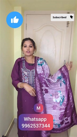 5K views · 26 reactions | Pretty pretty 3pc collections. Free shipping. Whatsapp 099625 37344 | Nandhini Salwars | Facebook