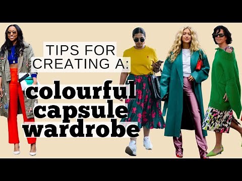 Create a Colourful Capsule Wardrobe 🌈 LOOKBOOK