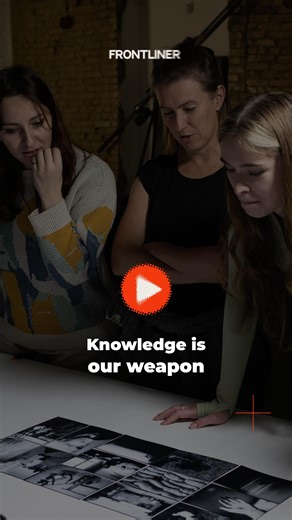 Frontliner media on Instagram: "Get a glimpse inside our 2-day intensive workshop for media professionals. Expert insights, field practice, and storytelling that makes an impact. 📽 Watch the full video now on our YouTube channel! Link in bio. Special thanks to our partners: @voicesofukraine x @ecpmf , @sich.tourniquet and @studio72kyiv"