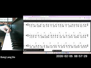 Rhythm Practice #8 dotted half, whole, half, quarter notes/rests