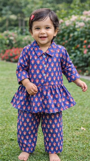 Cute Cotton Kids Co-ord Set 💕 | Comfortable & Stylish Kids Wear