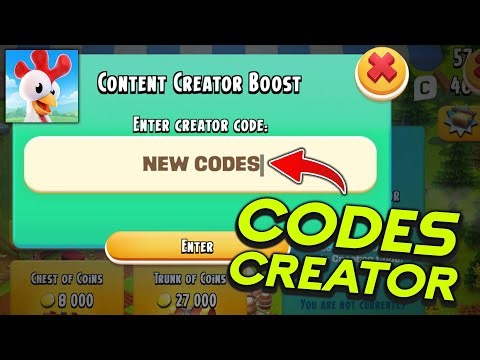 HAY DAY CONTENT CREATOR CODE 2026 - HAY DAY CODES 🥳 HAY DAY QR CODE