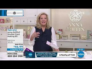 Anna Griffin Shutter Card Making Kit