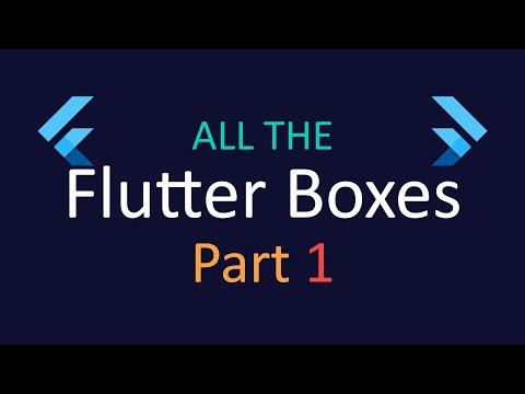 SizedBox, FractionallySizedBox, FittedBox, LimitedBox, ColoredBox, DecoratedBox, RotatedBox