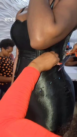 Draping demo... executive student's mini-project in progress, by Designer Blessed. #viralvideo #foryou #fyp #drapingtechnique #rufuschrissyfashionschool