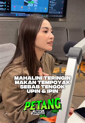Comel je @mahaliniraharja kongsi kat #PetangERA yang dia teringin nak makan tempoyak sebab tengok Tok Dalang masak dalam cerita Upin & Ipin 😂 Sabtu ni korang semua bawa tempoyak eh!! #ERARadioNo1PalingLegit