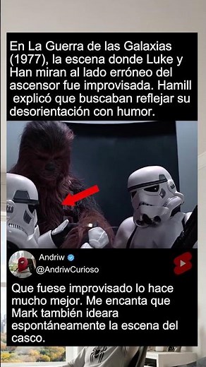 In Star Wars (1977), the scene where Luke and...