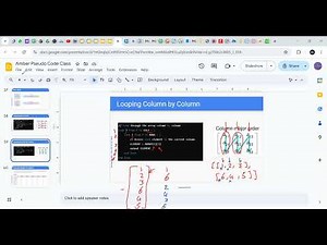 2D Arrays and Nested Loops in IB Computer Science | Class 4 | Part 3