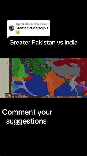 Replying to @I like pizza this one is for you. Greater Pakistan versus India who will win? This game is ages of conflicts on mobile and desktop, I am playing on mobile. I take suggestions so don’t be shy to share yours. This video is not meant to represent real life actions and it is not realistic. Everyone starts out the same except for size, real world things do not come into account. Please don’t take offense to this. #gaming #trending #war #agesofconflict #fyp
