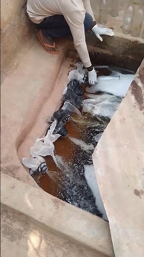 Flow from vat leaching tanks must be perfect for good gold harvest. flow Kali. #vatleaching