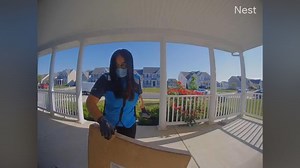 Watch Amazon driver deliver an unusual request