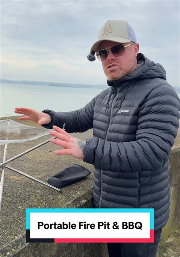 Portable Foldable Fire Pit & BBQ for Outdoor Adventures