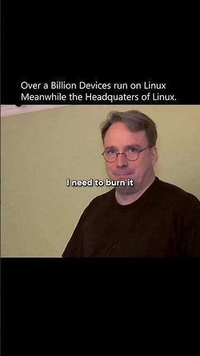 Linux Powers The World Without A Giant Office #shorts #linux #headquarter #knowledge