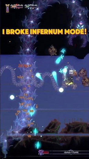 Finally, My Devourer Summoner infernum Domination in Terraria !! #terrariaadventure #terraria