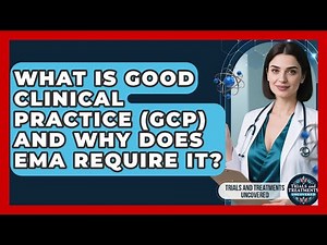 What Is Good Clinical Practice (GCP) And Why Does EMA Require It? - Trials and Treatments Uncovered