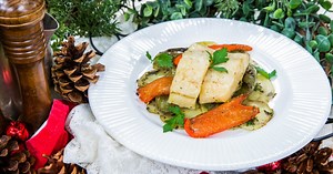 Baked Salt Cod with Peppers and Potatoes - Home & Family
