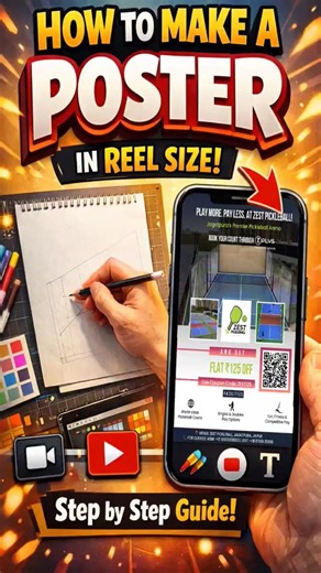 Poster Design Tutorial for Beginners | Make a Poster Easily