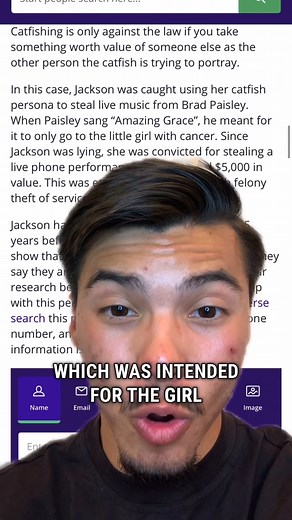 11K views · 130 reactions | 勞 Celeb catfish alert! Woman busted! Check it out! -⁠ ⁠ -⁠ ⁠ -⁠ ⁠ ⁠Save for later!️⁠ Follow @SocialCatfish for more related content!⁠ ⁠ Find out who's behind the screen at https://scfme.co/ExpandYourKnowledge for the truth!⁠ ==========================================⁠ #blog #greenscreen #celebrity #catfish #catfisher #conartist #story #cancerhoax #dupe #scam #scammer #victims #prison #jail | SocialCatfish.com | Facebook