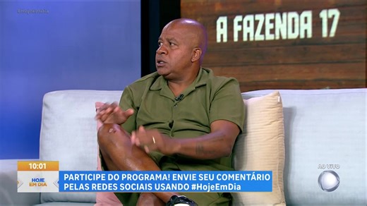 Na penúltima semana de #AFazenda, Toninho foi eliminado. No #HojeEmDia, ele relebrou a trajetória dele no reality | Programa Hoje em Dia