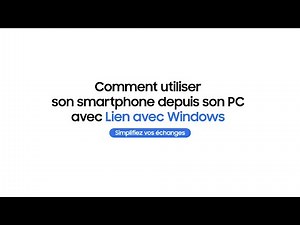 Comment utiliser Lien avec Windows