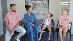 Steph Curry, Ayesha Curry and their two daughters have a candid conversation at the #DemConvention. "Do you know what the president's job is?" "To keep the environment safe." abcn.ws/2EaTg0q | Good Morning America