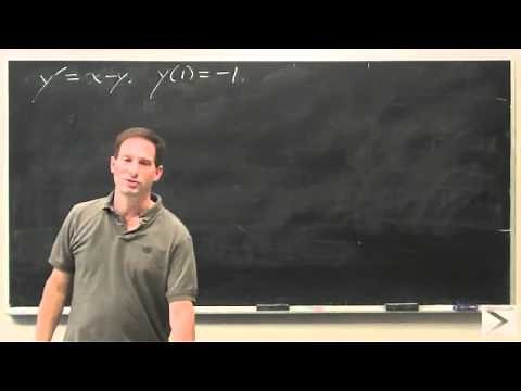 Power Series Solutions of Differential Equations - Integral Calculus