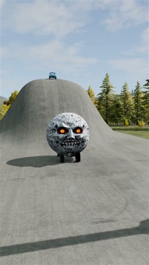 Different Cars vs Bollards Test 🧪 – BeamNG Drive