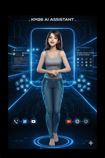 🤖 New Human AI Assistant | KM26 Sneha AI | All-in-One AI Program 🔥#ai #aivideo #aiassistant