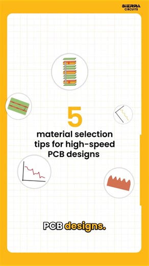 5 material selection tips for high-speed PCB designs