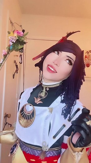 Mommy's Vision Guide for Genshin Impact Cosplay | Kujou Sara Hijabi Look