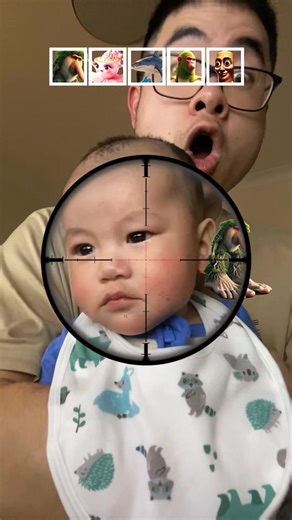 479K views · 2.3K reactions | Italian Brainrot Filter Challenge VS Baby | AmosDoll Music | Facebook