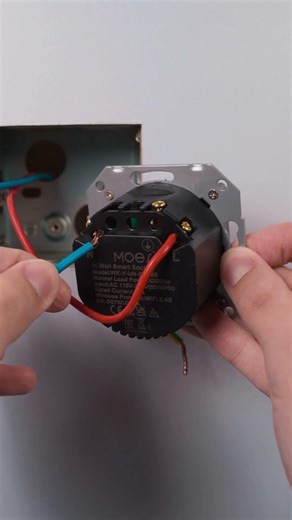 How to Install a Smart Wall Outlet Step by Step | Easy DIY Home Upgrade#smarthome #diyhome #moes