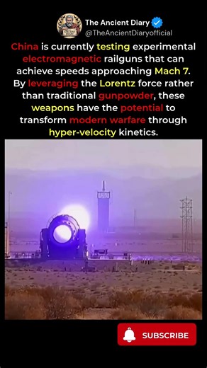 The End of Gunpowder Electromagnetic Railguns and the New Era of Military Technology #ww2 #history
